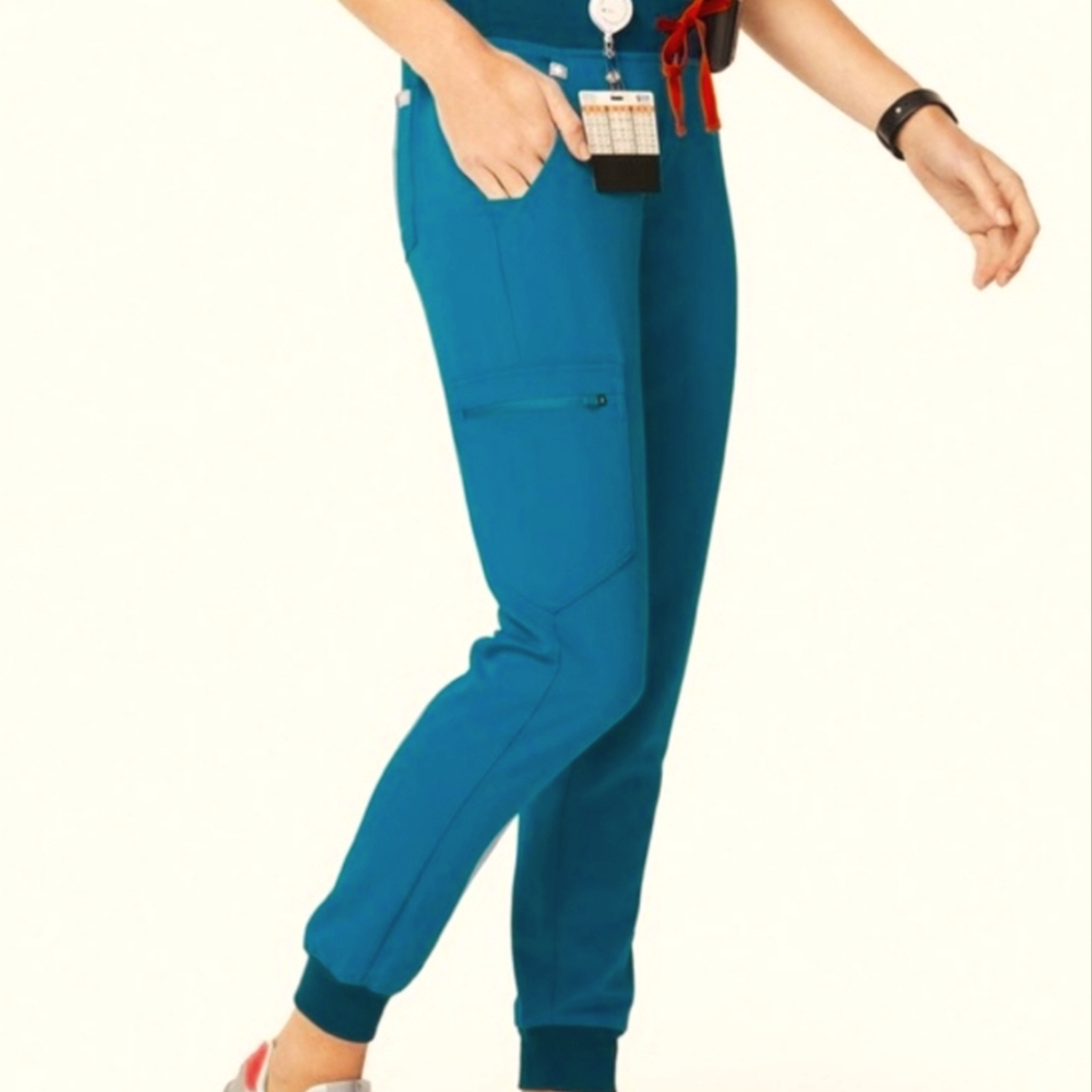 FIGS Zamora XS/P Jogger Scrub Pants Technical Collection Medical Uniform